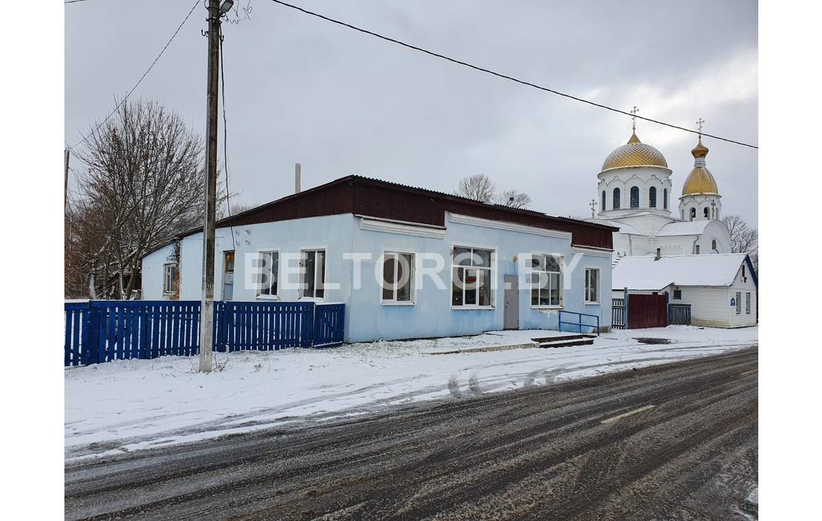 Здание магазина с инв.№ 335/С-462, общей площадью 180,8 кв.м., по адресу  Гомельская обл., г. Петриков, ул. Липунова, 6 Гомельская обл.