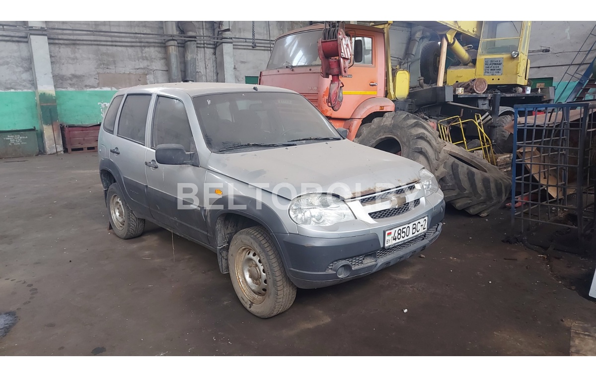 Автомобиль CHEVROLET NIVA 212300-55, легковой, внедорожник, универсал,  кузов (рама) № X9L212300A0303305, инв. № 5049, 2010 г.в., рег.знак 4850  ВС-2 Витебская обл.