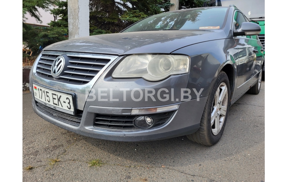 Автомобиль VOLKSWAGEN PASSAT, гос. номер 1715ЕК3, кузов №WVWZZZ3CZ8E010847,  2007 г.в. Гомельская обл.