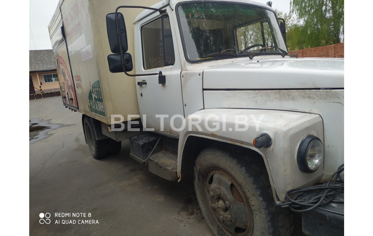 Автомобиль GAZ-3309 AFT «Любава», год выпуска 2012, рег.№AI 5003-3, (в  комплект входит две единицы торгового оборудования, КСА 1 ед.) Гомельская  обл.