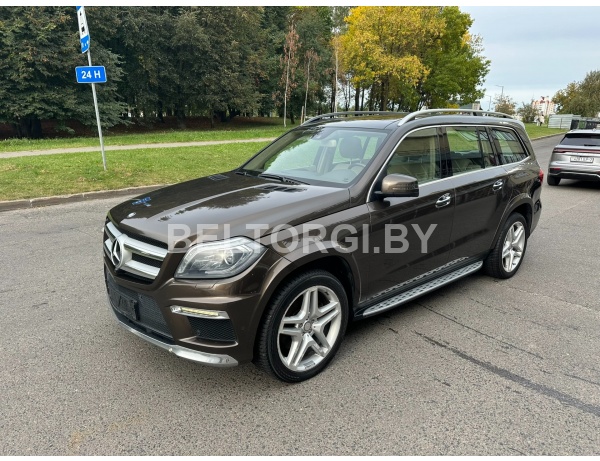 Легковой внедорожник универсал MercedesBenz GL350, № кузова WDC1668241A378268, 3,0TD, темно-коричневый металлик, 2014г.в.