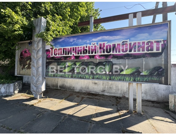 Здание тепличного комбината №1, общ. пл. 66394,2м2, Могилевская обл., Бобруйский район, Сычковский с/с,24/4