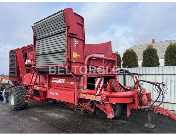 Комбайн картофелеуборочный GRIMME модель -DR1500, зав. №-37002502, 2008 г.в.