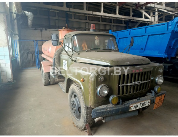 Грузовой автомобиль GAZ 5312 , специальный, цистерна (для перевозки топлива), 1990 года выпуска, идентификационный № XTН531200L1345388, регистрационный № АK 7307-5
