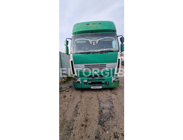 Грузовой седельный тягач Renault Premium 450 DXI, г/н АМ4095-3, 2008 год выпуска, кузов (рама) №VF624GPA000026495