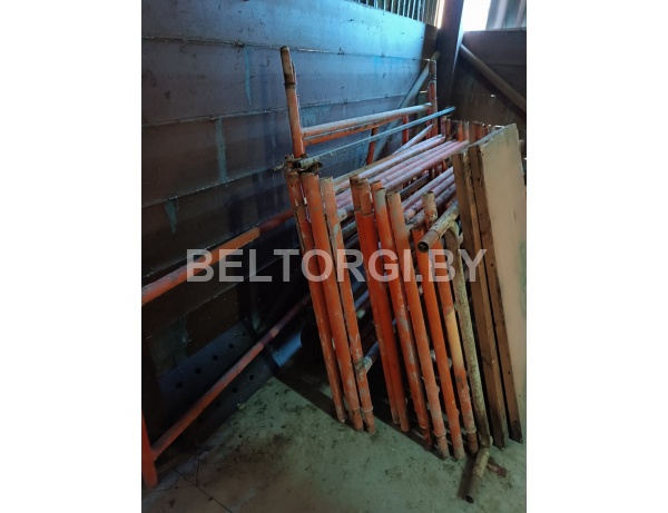 Леса строительные односекционные поворотные, 19шт, инв. № 03291