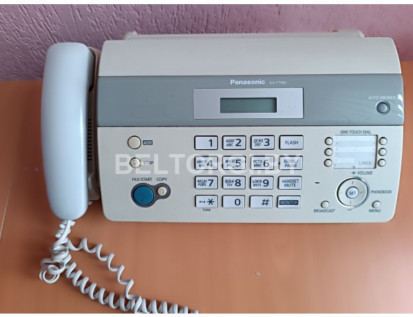Факсимильный аппарат Panasonic KX-FT982RU, инв. № 69/1