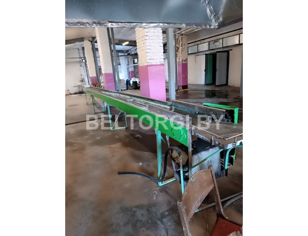 Конвейер (транспортер для подачи стеклотары), инв. № 102