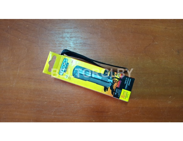 Светодиодный фонарь Трофи TM9 ручной на батарейках алюминиевый /Китай/