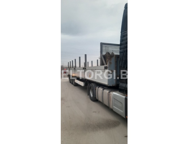 Полуприцеп бортовой KRONE SDP27, 2012 г.в., № рамы WKESD000000537075