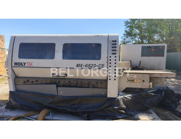 Четырехсторонний строгальный станок HOLYTEK MX-6S23, 2009г.в., сер. № 0805001, инв. № 40