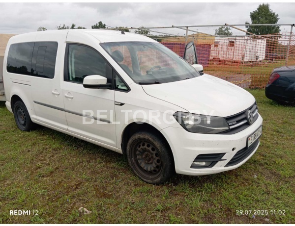 Легковой минивэн VOLKSWAGEN KADDY, 2017г.в. (метан)