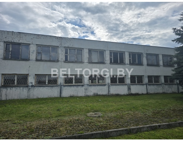 Складской комплекс площадью 10805,40м2 по адресу Гродненская обл., г. Лида, ул. Заводская, д. 1А