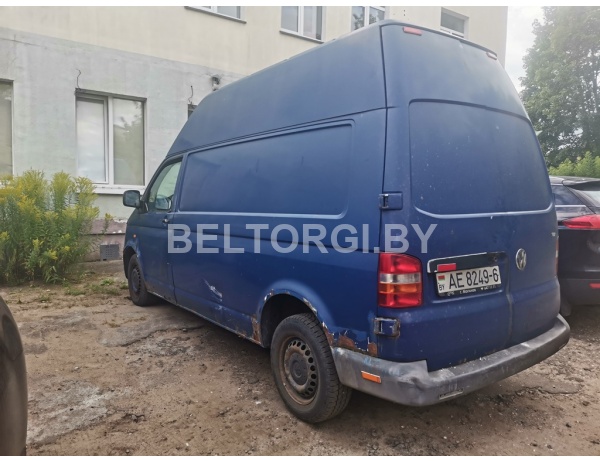 Грузовой фургон VOLKSWAGEN TRANSPORTER, 2007 г.в.