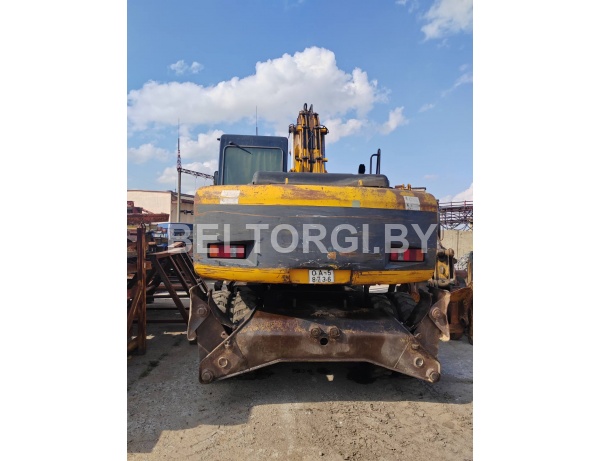 Экскаватор колесный JCB JS160W, 2007 года выпуска, идентификационный № JCBJW160C71062229, регистрационный № OA-5 8736, инв.№ 1606