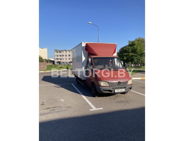 ГРУЗОВОЙ ФУРГОН MERCEDES-BENZ 413 SPRINTER, 2001 г.в., №WDB9046131R228362