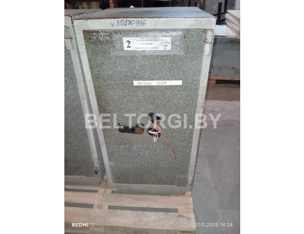 Сейф банковский, №38 (Ш500мм*Г500мм*В1100мм)