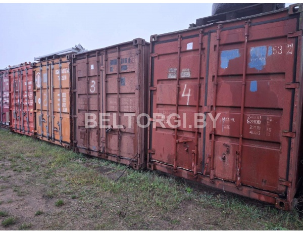 Сдается в аренду Контейнер внутренние габаритные размеры (ДхШхВ): 6,06х2,44х2,59м