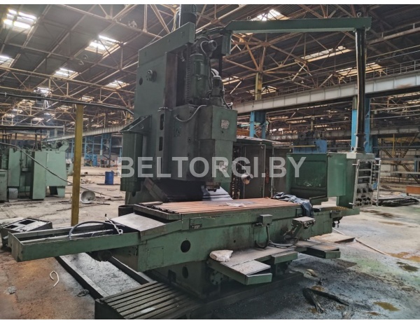 Станок фрезерный вертикальный с крестовым столом 65А60Ф1, зав. № 993, 1991г.в.