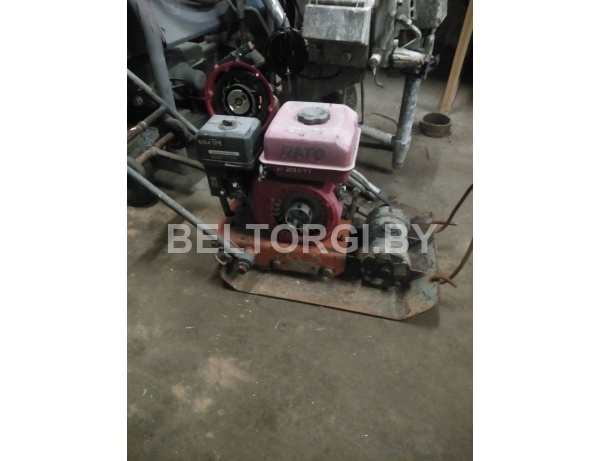 Виброплита VS 244 D/100 кг двигатель HONDA GX-160, инв.№00000837