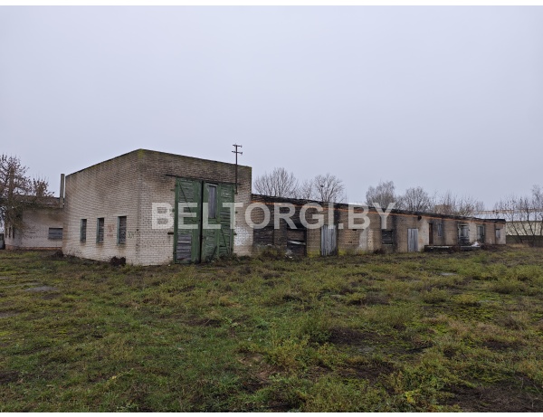 Складское помещение, площадь 1565,4 кв. м., Минская обл., Слуцкий р-н, г. Слуцк, ул. Тутаринова, 19Г