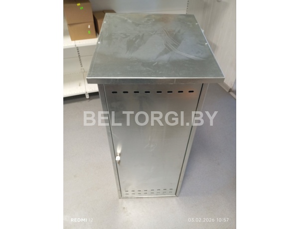 Шкаф для газового баллона, оцинкованный