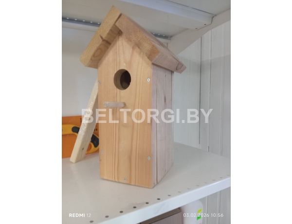 Скворечник из натурального дерева