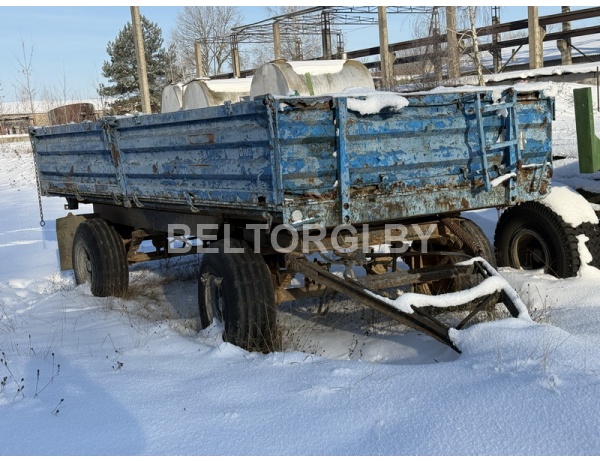Прицеп тракторный самосвальный 2 ПТС-8 2009 г.в., рег.знак БУ 2594, заводской номер 0089