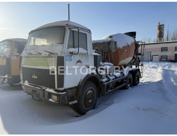 Грузовой специальный автобетоносмеситель MAZ 6303 A5, год выпуска – 2009, регистрационный знак: АE 0188-1, заводской (серийный) № Y3M6303A590001282