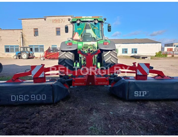 Комбинация дисковых косилок SIP Silver Disc 340 F/ Silver Disc 900 C, 2021-2022 г.в., бывшее в употреблении с/н: SN39235/SN39921, (Словения)