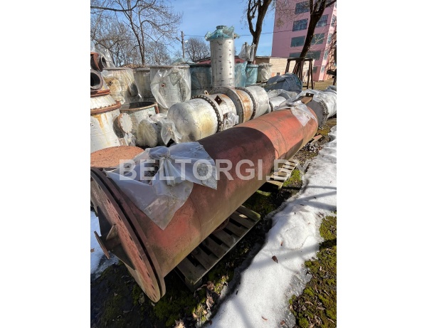 Конденсатор F=10 кв.м., брагоректификационной установки БРУ-1500, инвентарный номер 0131535а