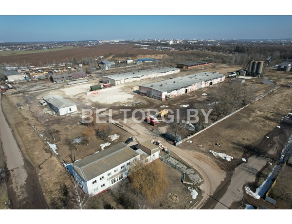 Комплекс объектов недвижимости площадью 10138,5 кв.м. расположенный на земельном участке с кадастровым номером 724486006601000153 по адресу: Могилевская обл., Могилевский р-н, Буйничский с/с,