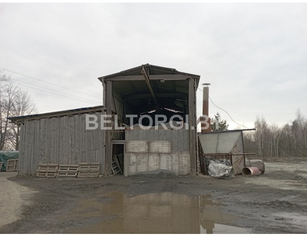 Складские и производственные помещения общей площадью 316,3м2 по адресу Брестская обл., Лунинецкий р-н, п. о. Гранитное, северозападнее 1,1 км д. Ситница, д. 5