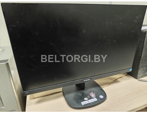 Монитор 24'' 243V7QJABF/01 Philips 1920*1080, IPS 75Hz, D-Sub (VGA), HDMI, DisplayPort, Speakers № 2, 1 шт.