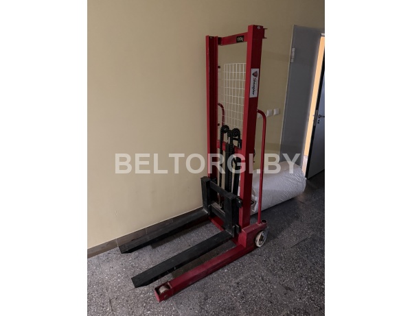 Штабеллер ручной гидравлический Shtapler CTY10001Tx1.6M, инв. № 20190911