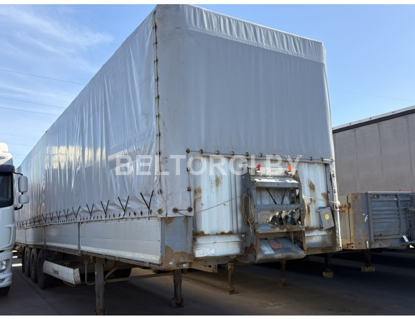 Полуприцеп бортовой тентовый KRONE SDP27, 2012 г.в, № WKESD000000537076