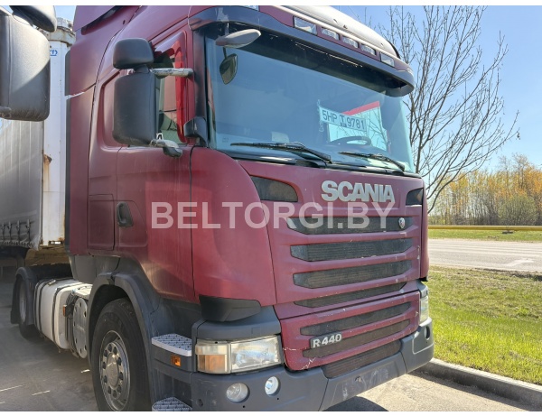 Автомобиль грузовой седельный тягач SCANIA R 440, 2016г.в № YS2R4X20005435721