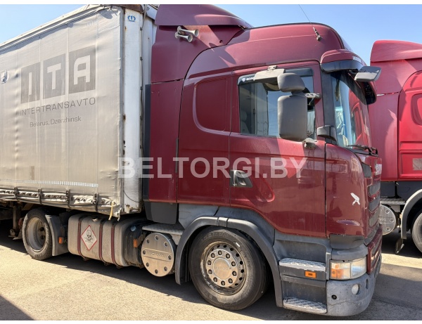Автомобиль грузовой седельный тягач SCANIA R 440, 2016г.в № YS2R4X20005442143