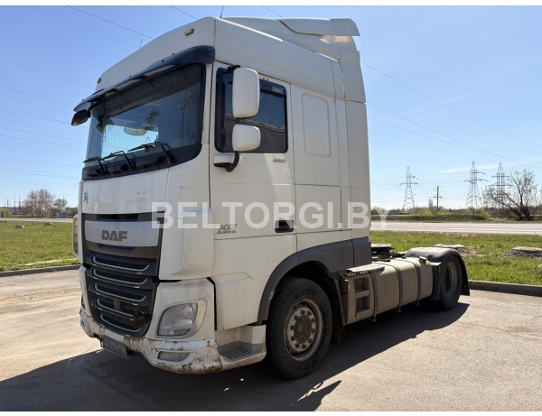 Автомобиль грузовой седельный тягач DAF FT XF, 2013 г.в, № отсутствует