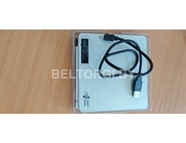 Привод DVD+/-RW DVD-USB-03-BW Gembird внешний Black/White USB 3.0