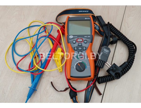 Измеритель параметров цепей электропитания зданий Sonel MZC-304