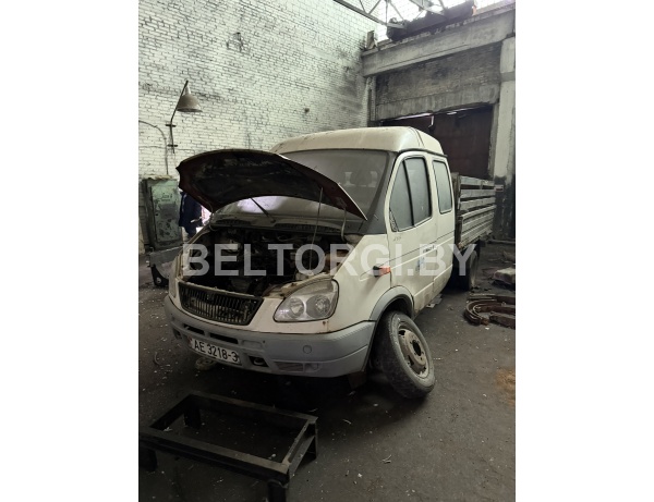 Грузовой бортовой тентовый GAZ-330232, № рамы/кузова Х9633023290640744, 33023090109719, г.н. АЕ 3218-3, 2008г.в.