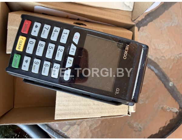 Терминал Nexgo G3 б/у, Китай, сер №G3000BJ0654, инв.№00189