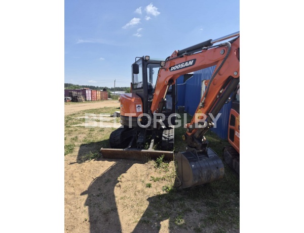Мини-экскаватор на гусеничном ходу Doosan DX35Z 2025г.в. VIN: JH7803504М014А7060
