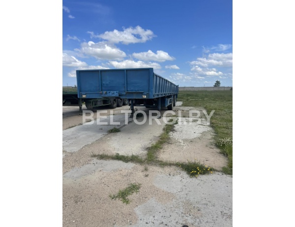Полуприцеп бортовой ТОНАР-97461, 2007 г. в., рег. № 1689 АА-5, инв. № 1686, VIN : X0T97461070000795