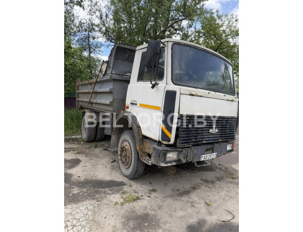 Грузовой самосвал MAZ 555102-223, 2007 г.в.№ кузова, рамы Y3M55510270012529, г.н.АВ 2672-3, инв. №У902147