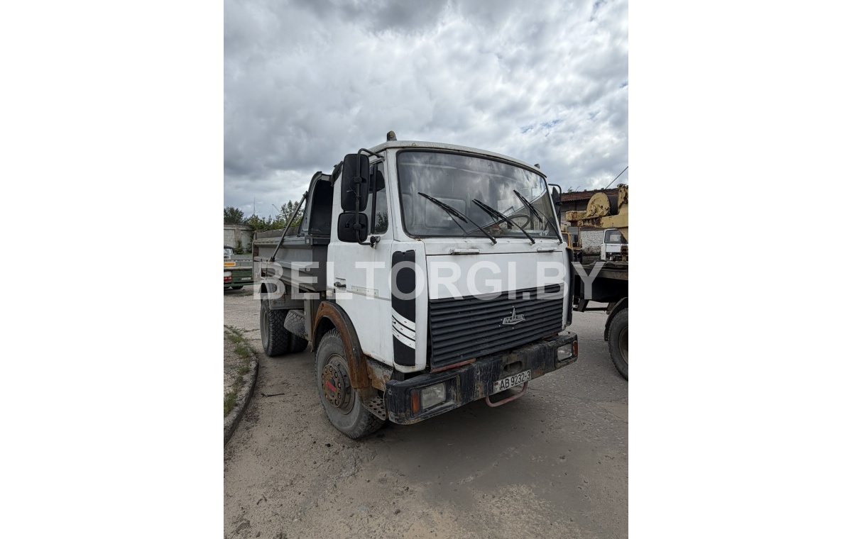 Грузовой самосвал MAZ 5551 А2 320 № кузова, рамы Y3M5551A280001285, г.н.АВ 9232-3, инв. №7500824
