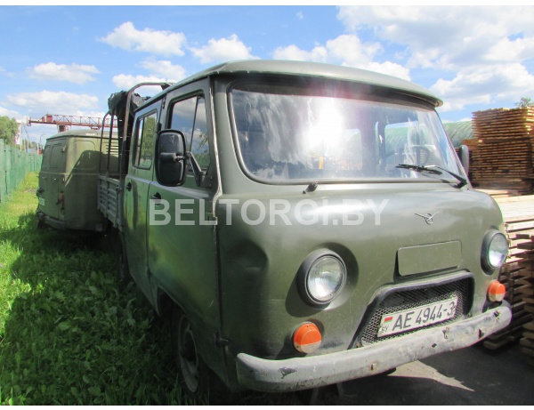 Грузовой бортовой тентовый УАЗ 390945, №XTT390945A0488853, 2010 г.в.