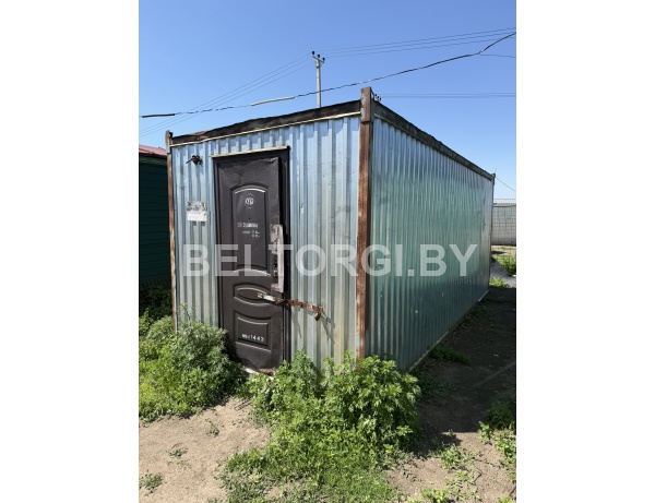 Блок-контейнер 6*2,45(сушилка), инв. №  1443