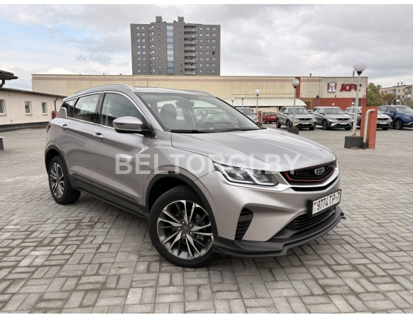 Легковой автомобиль марки Geely COOLRAY, номер кузова Y4K8622Z0NB900551, цвет сатиновое серебро (г/н 9774 ТР-7), 2021 г.в.